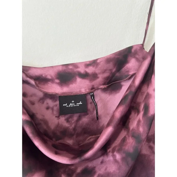 Urban Outfitters Out From Under Cowl Neck Cropped Cami size Medium Tie Dye - Picture 5 of 7